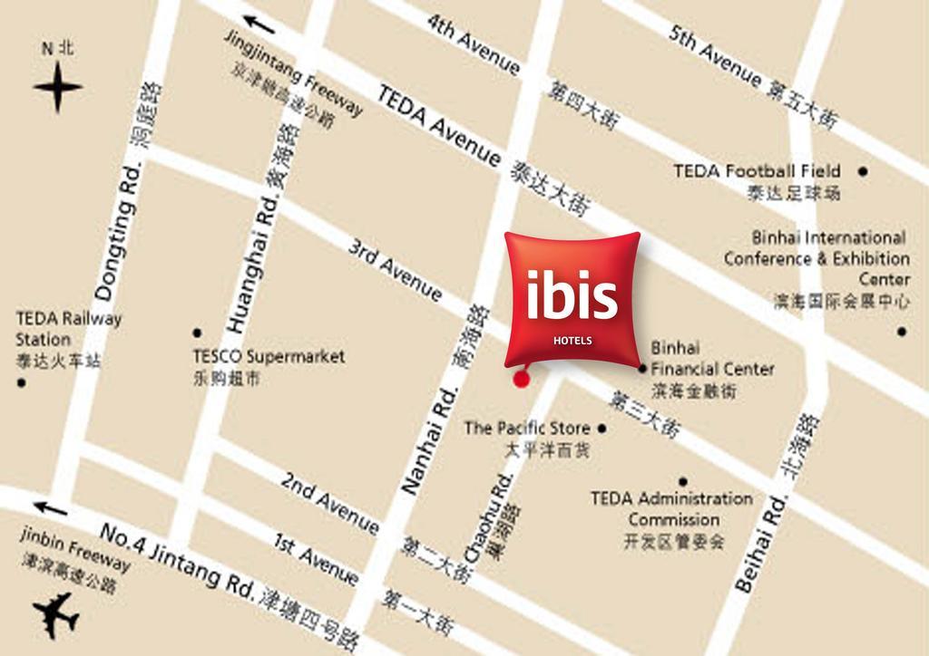 Hotel Ibis Tianjin Teda Exteriér fotografie